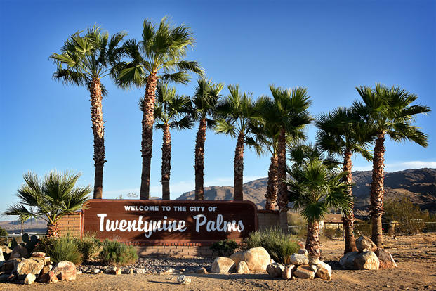 Welcome to the City of Twentynine Palms (Photo: Glenn Francis/Pacific Pro Digital)