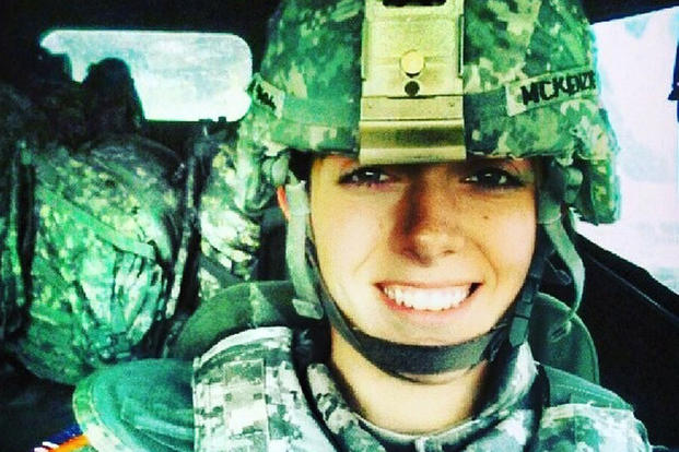 New York Army National Guard Spc. Nicole McKenzie, shown here in a personal photo, a member of Company A, 101st Expeditionary Signal Battalion, used her combat life-saving skills to help save the life of a 12-year-old boy who jumped from an overpass in Yonkers, N.Y. Aug. 3, 2018. Courtesy photo