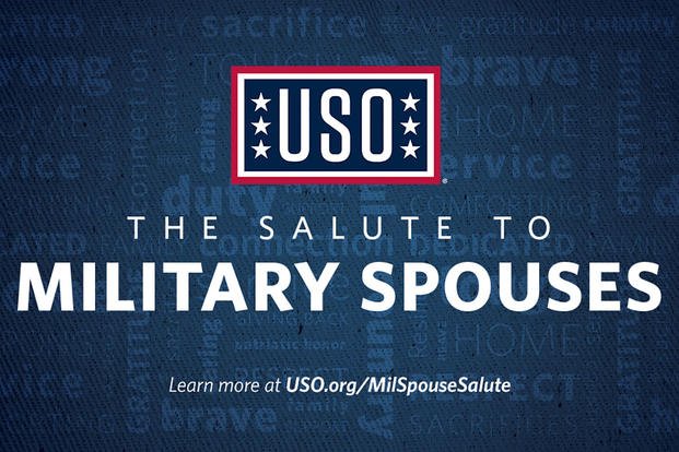 The Salute to Military Spouses is a national USO effort (USO).
