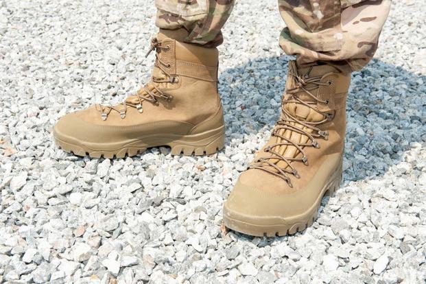The Army is testing new combat boot design prototypes after thousands of soldiers responded to a survey they would rather buy their own than wear Army-issued boots. The boots pictured are not part of the test. (U.S. Army)