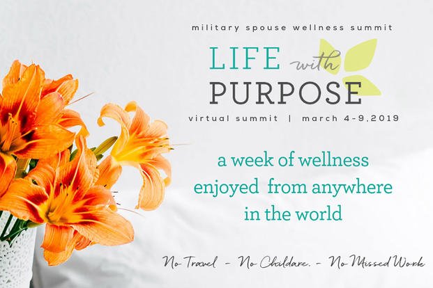 Military Spouse Wellness Summit 2019 Graphic