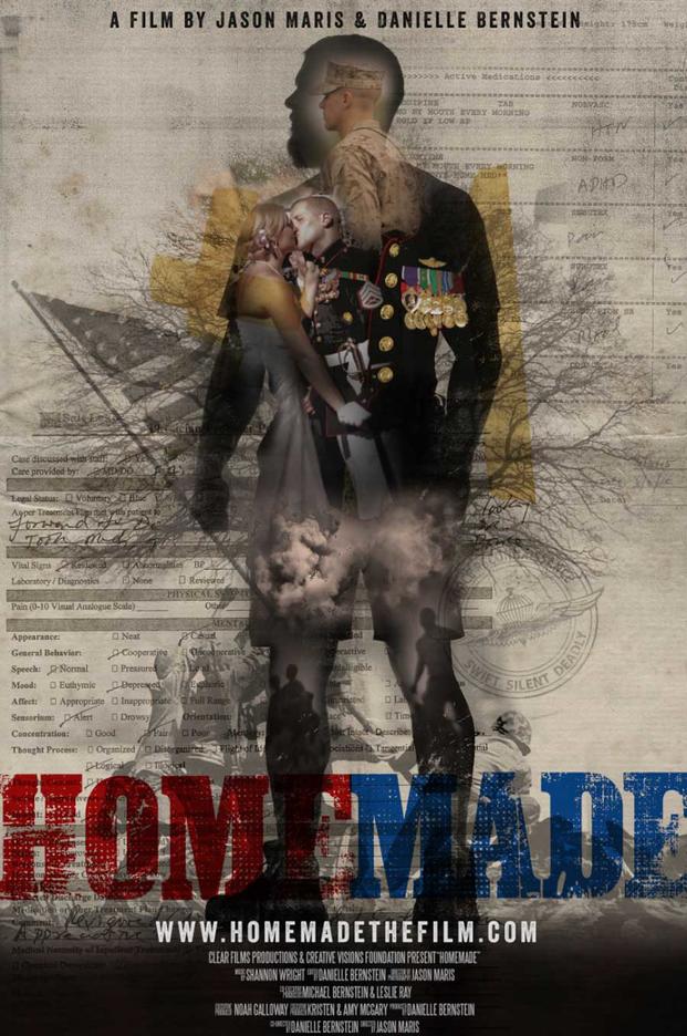 Posted for the movie “Homemade,” which chronicles the story of veteran Adam Sorensen. (Courtesy Photo)