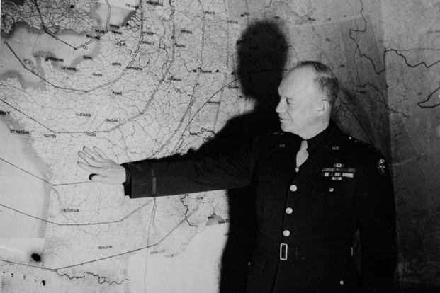 Gen. Dwight D. Eisenhower during World War II