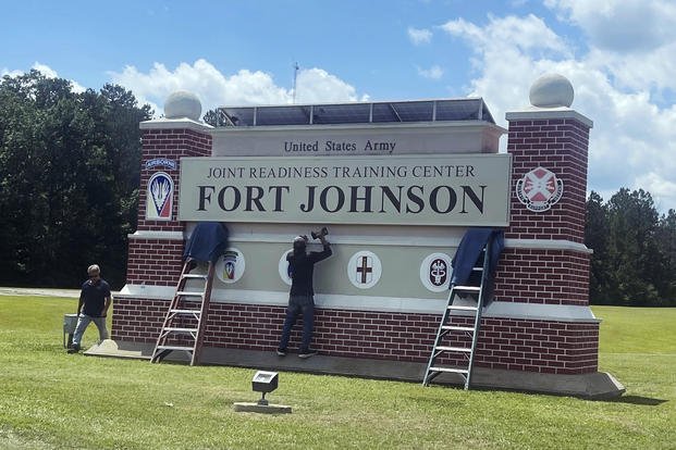 Army Base Renaming Fort Johnson