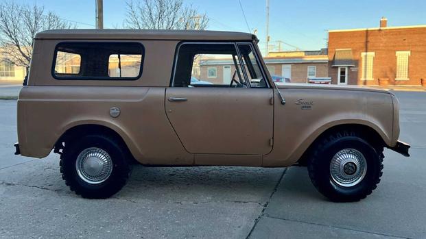 1966 International Harvester Scout Brown Side