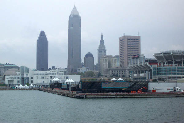 Cleveland skyline