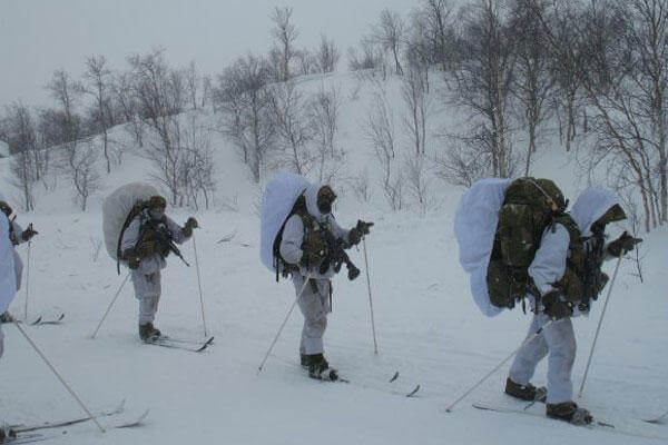 Researchers from the U.S. Army Research Institute of Environmental Medicine partnered with the Norwegian Defence Research Establishment to study nutrition and physiological responses to cold-weather training. (U.S. Army photo)