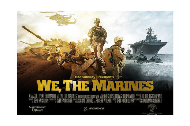"We, The Marines" movie poster