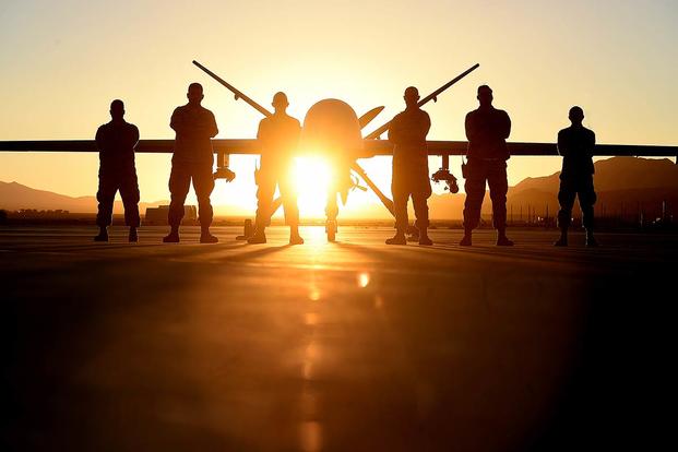 In order to support remotely piloted aircraft missions around the world, every RPA combat air patrol requires the dedication of nearly 200 Airmen in various capacities. (U.S. Air Force photo/Tech. Sgt. Nadine Barclay)