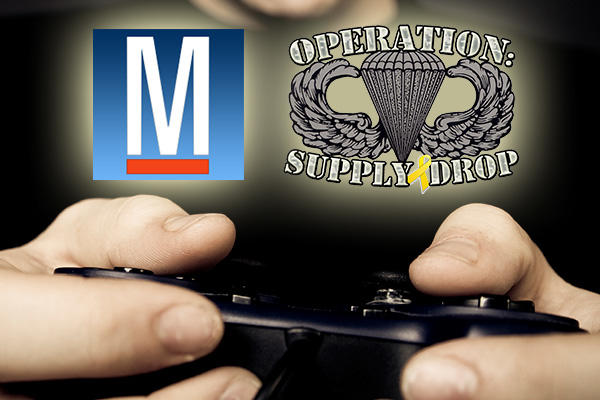 Operation Supply Drop and Military.com for the 8-Bit Salute.