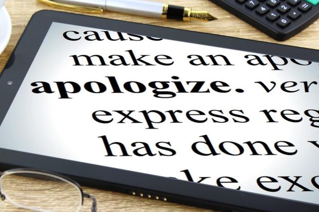 apology definition
