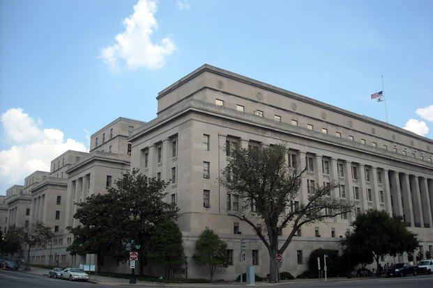 Department of the Interior headquarters at 18th and C Streets, NW in Washington, D.C. (Photo: Wikimedia Commons by AgnosticPreachersKid)
