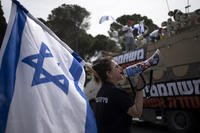 Protests over  Israel's exemptions for ultra-Orthodox Jews from military service