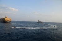 fire on Liberian-flagged Merchant ship MSC Sky II