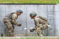 Illinois Army National Guard Soldiers from 106th Cavalry live hand grenade training