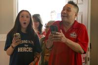 Army Staff Sgt. Tomee Phetsisouk and his family see their new home in Naperville, Illinois in September. (Photo from Building Homes for Heroes)
