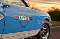 The Lawman Mustang Boss 429 Decals On Door