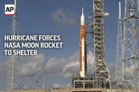 Hurricane Forces NASA Moon Rocket to Shelter
