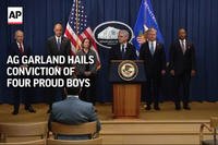 AG Garland Hails Conviction of Four Proud Boys