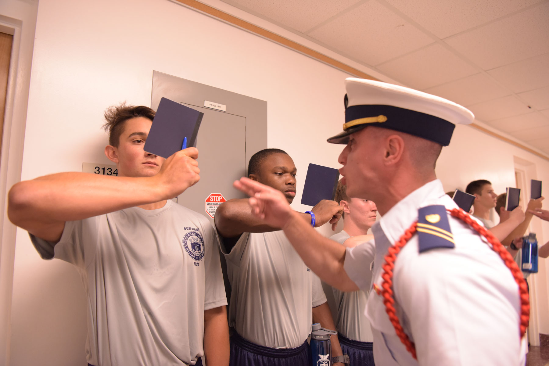 Coast Guard Academy Class of 2022 Nearing the End of Swab Summer