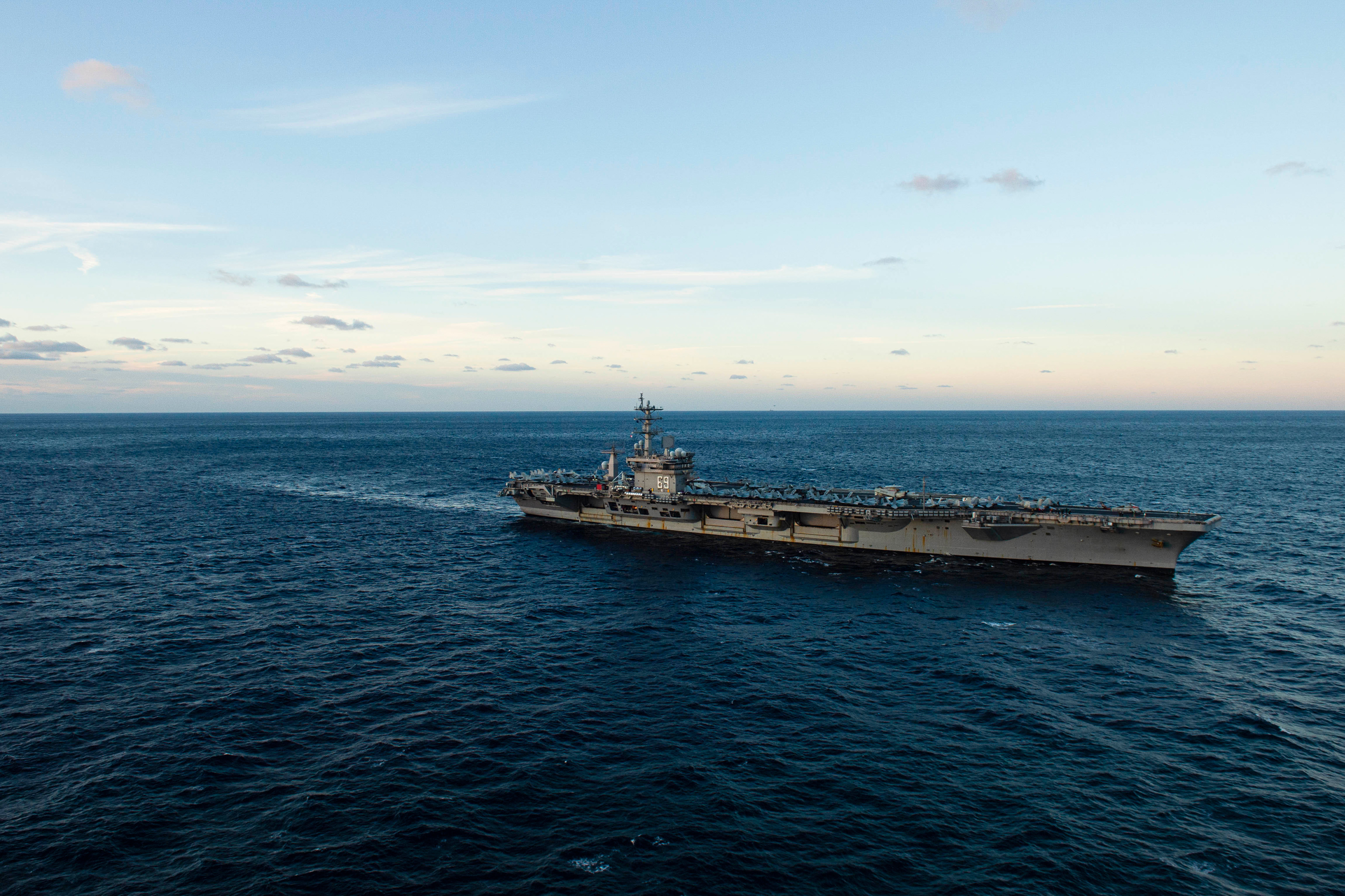 Eisenhower Carrier Strike Group Deploys Without Stopping at Home First ...