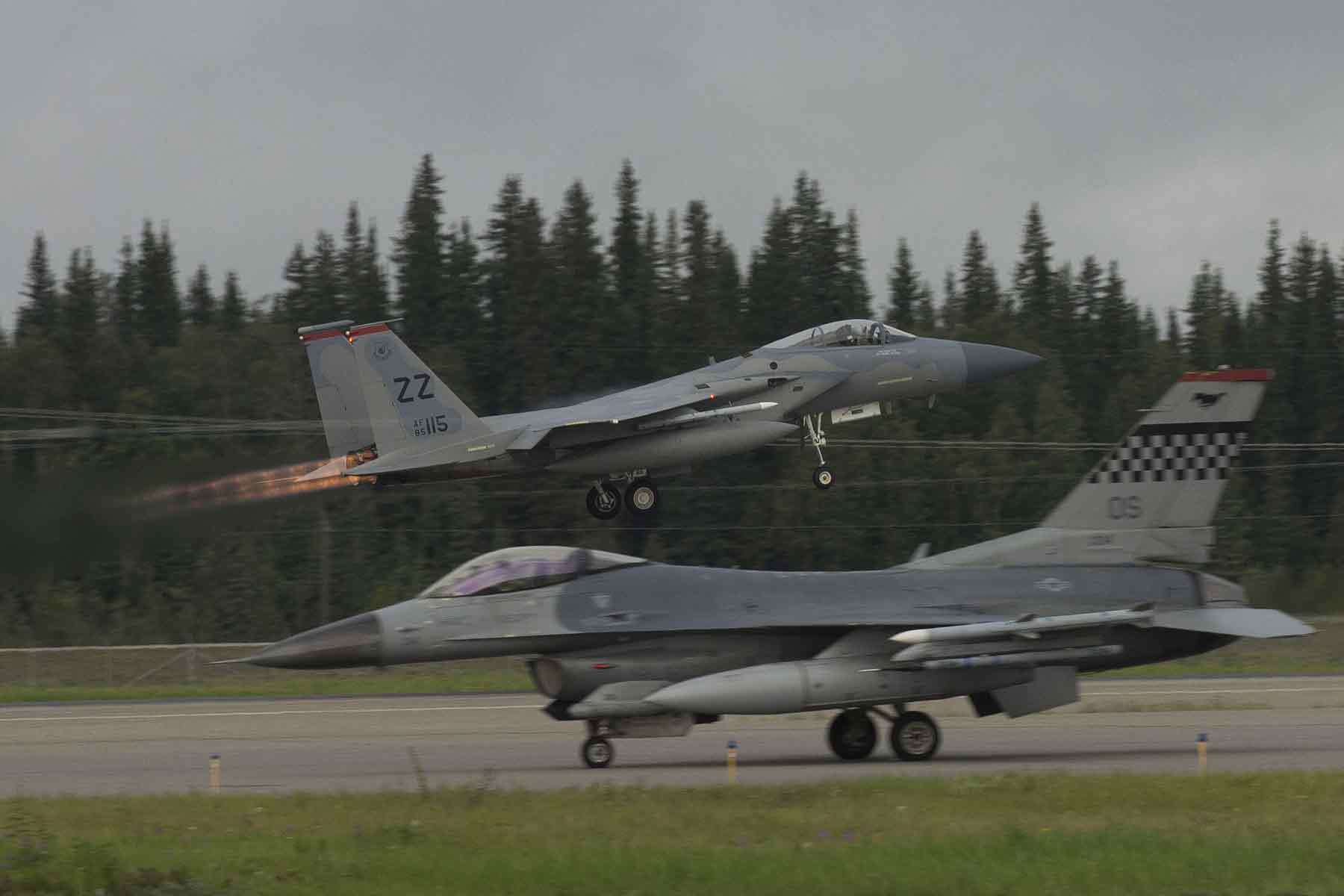 US Air Force Operation RED FLAG • Eielson Air Force Base, Alaska, Aug, 4, 2020