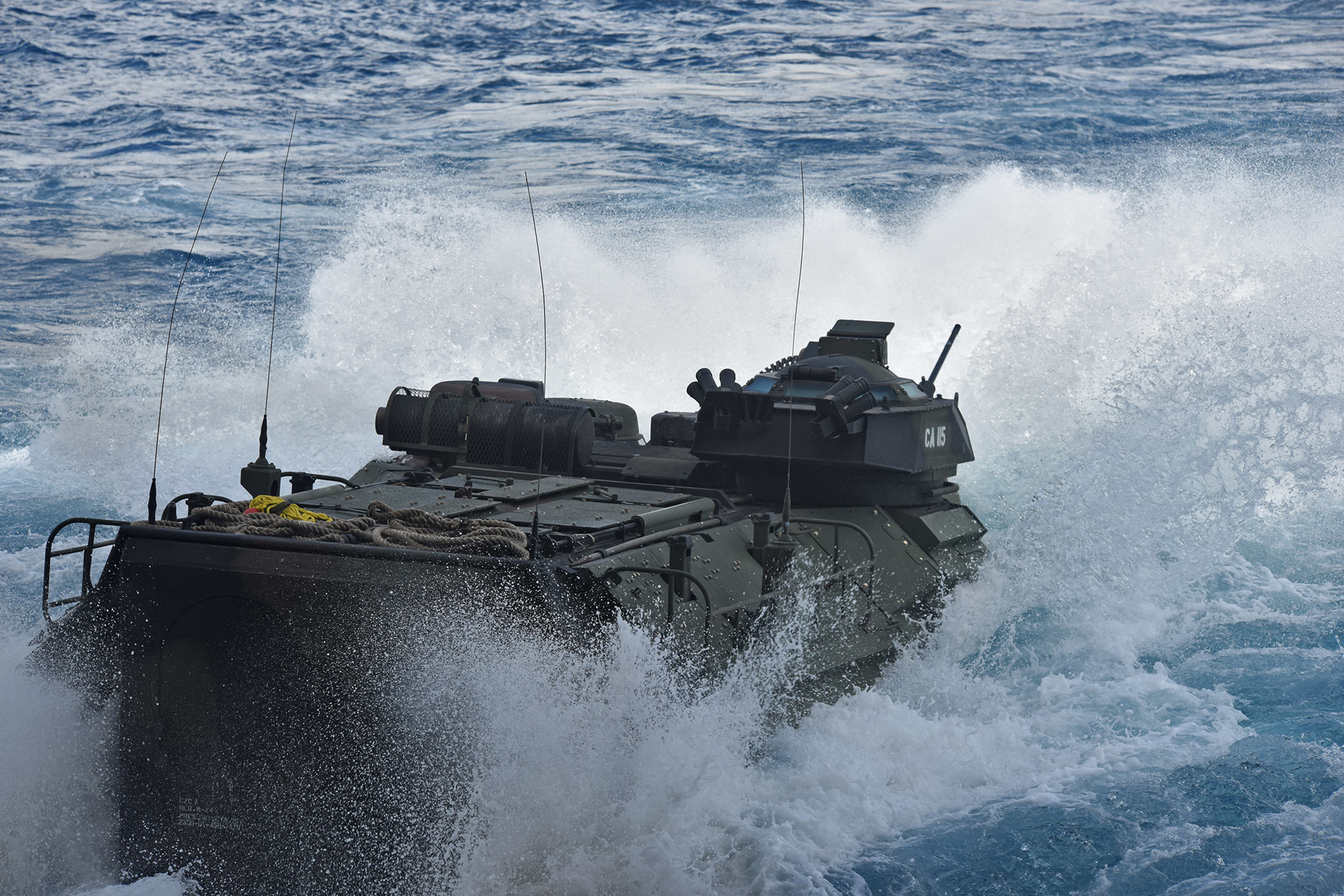 The AAV is not dead yet: The Corps wants new tracks to 