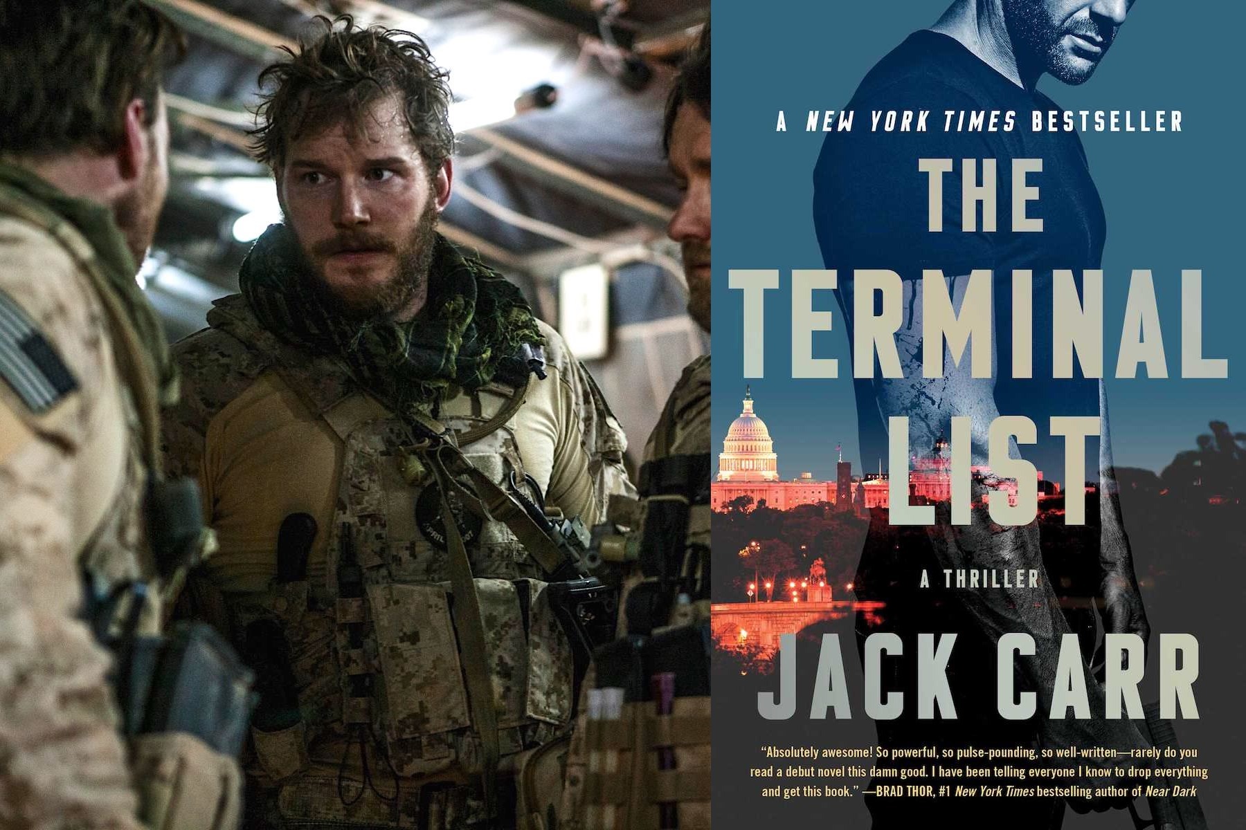Chris Pratt Worked with Real Spec Ops Vets on His SEAL Series 'The Terminal  List