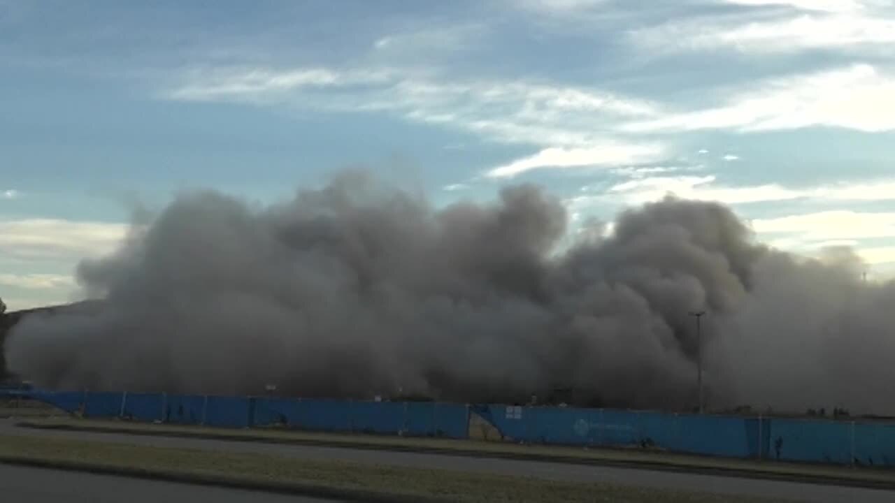 NASA Implodes Building Where Rockets Were Designed
