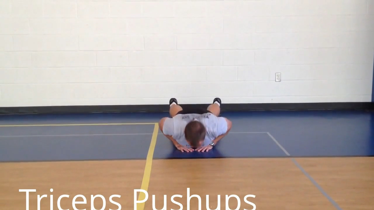 Stew Smith Fitness Library: Tricep Pushups