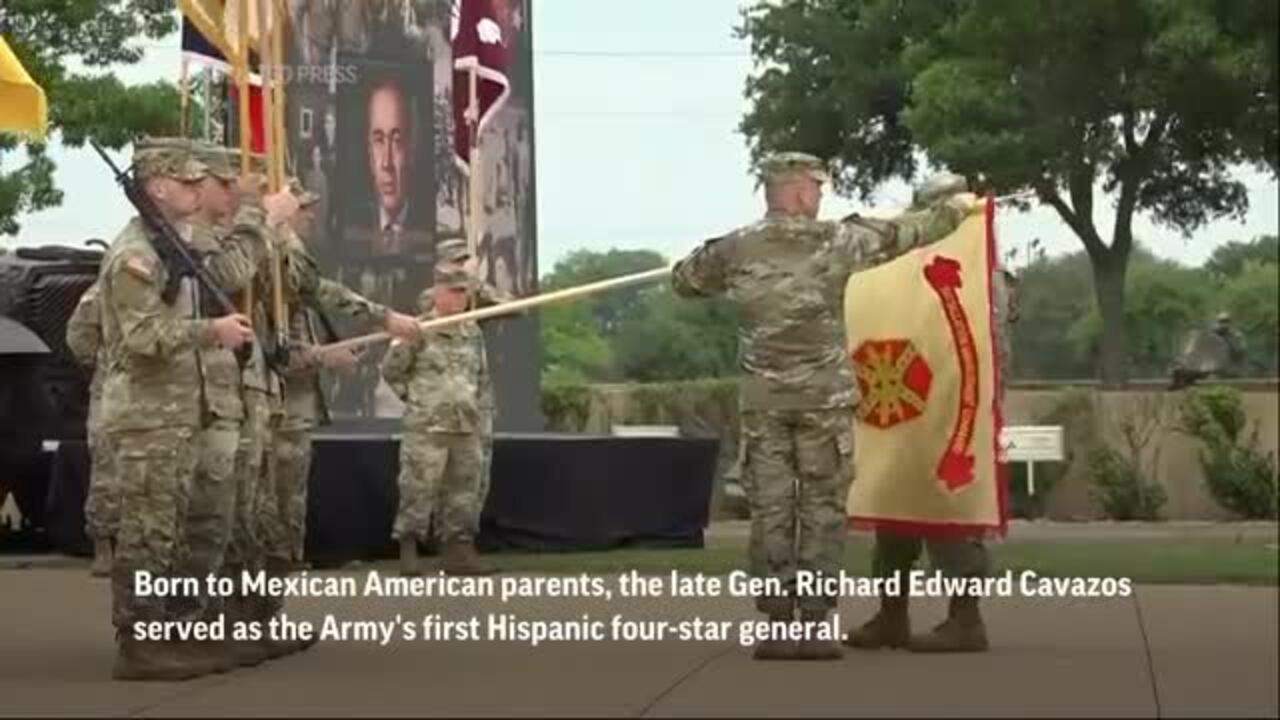 Texas Army Base Fort Hood Renamed Fort Cavazos