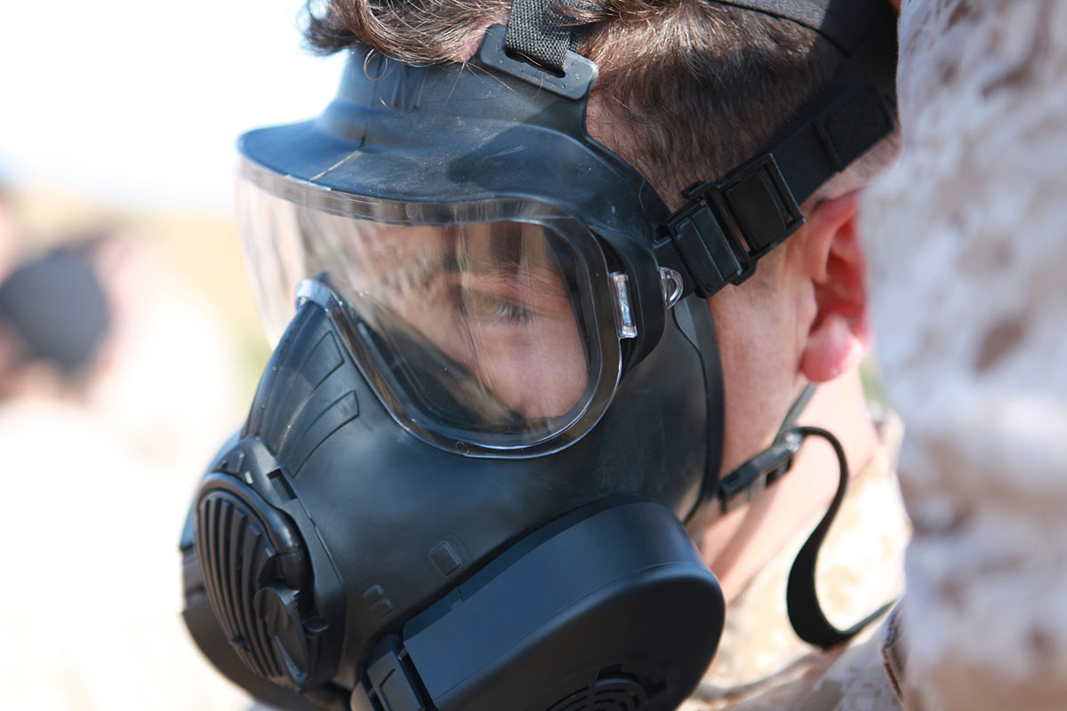 M50-M51 Gas Mask.
