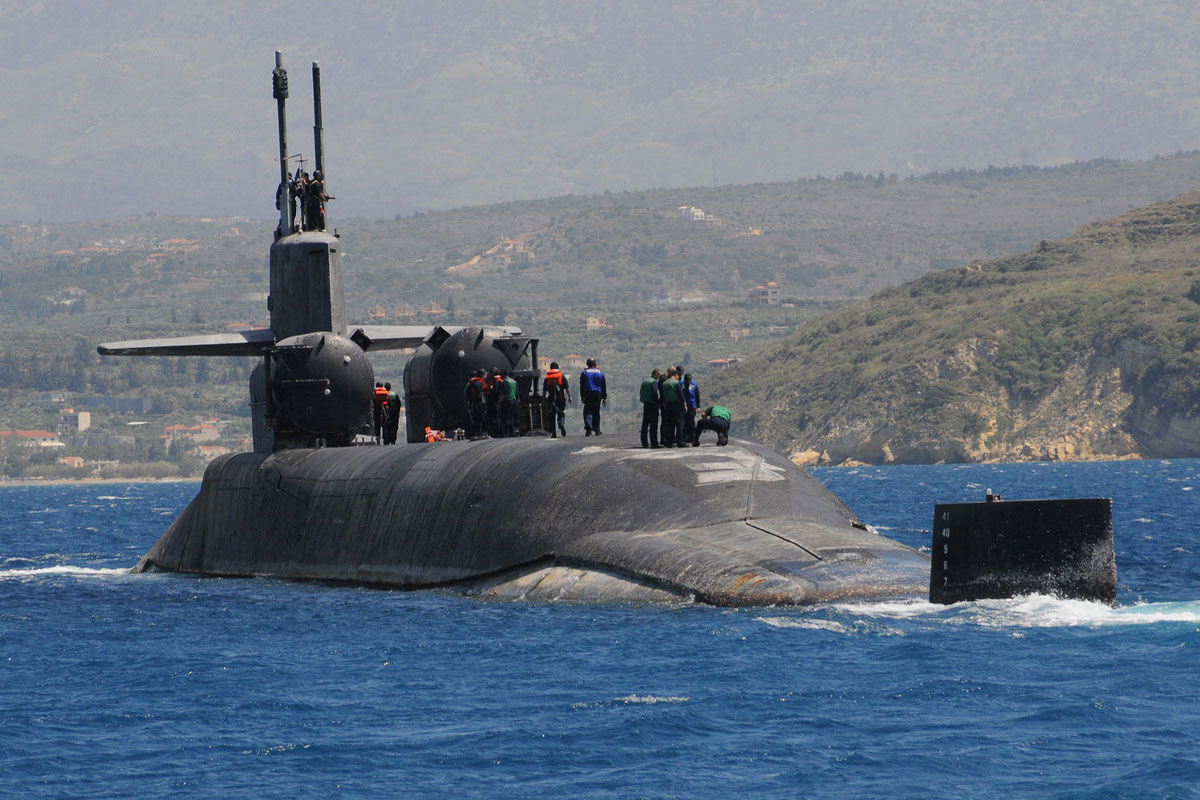 Ohio Class Guided Missile Submarine SSGN