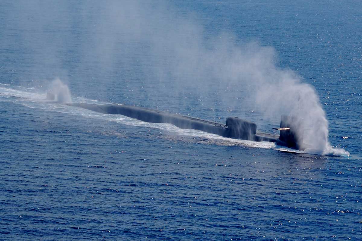 Ohio Class Guided Missile Submarine SSGN