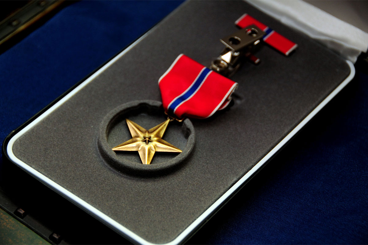 Marine Veteran Receives Bronze Star for Actions in Afghanistan