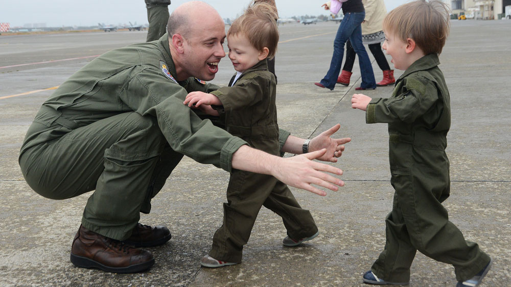 military family homecoming