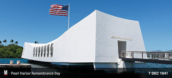 Pearl Harbor Rememberance Day, 7 December 1941