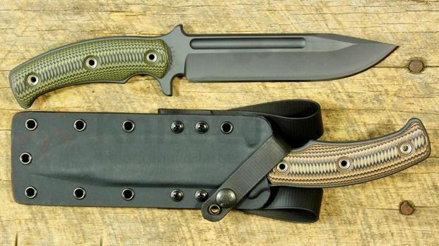 RMJ Tactical’s new Combat Africa fixed blade. Photo: Knifecenter.com.