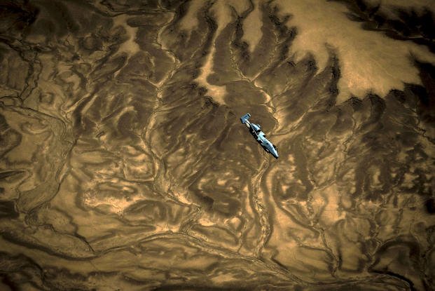 An Air Force A-10 Thunderbolt II flies a mission over Afghanistan, May 28, 2018. The A-10 is assigned to the 163rd Fighter Squadron. (U.S. Air Force photo by Staff Sgt. Corey Hook)