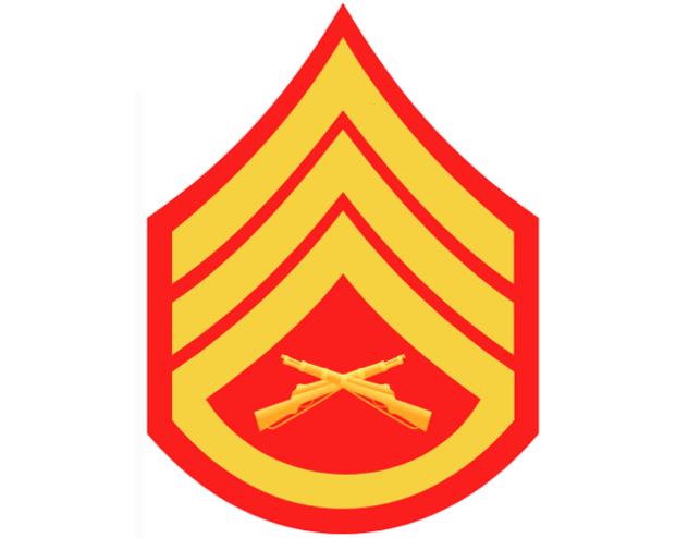 Marine Corps Staff Sergeant insignia