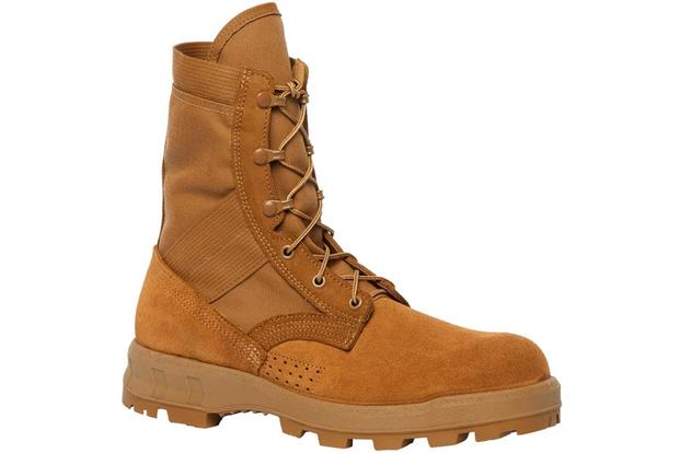 One version of the Jungle Combat Boot being sold at Army and Air Force military clothing and sales stores is model 901 V2 made by Belleville Boot Company. (Photo: Belleville Boot Company)