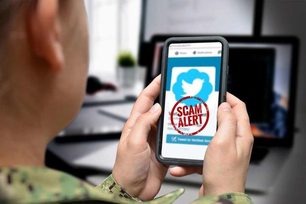 Military experts are warning service members about social media scams.