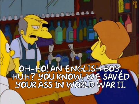 Simpsons World War II Gif