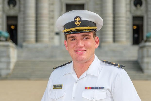 U.S. Naval Academy Midshipman 3rd Class (sophomore) Duke Carrillo