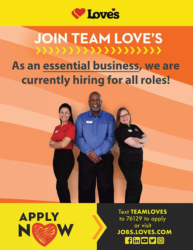 love's travel stop employment verification