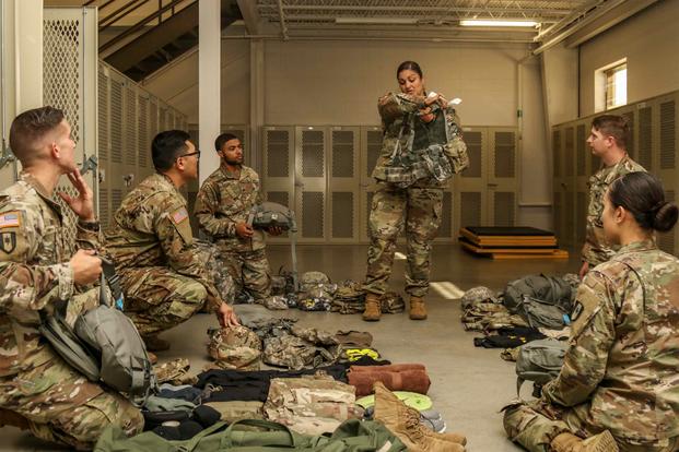 The 41st Medical Detachment prepares for an Emergency Deployment Readiness Exercise, 