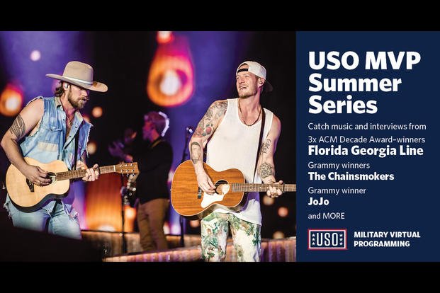 Florida Georgia Line Joins the USO for Aug. 1 Streaming Event 