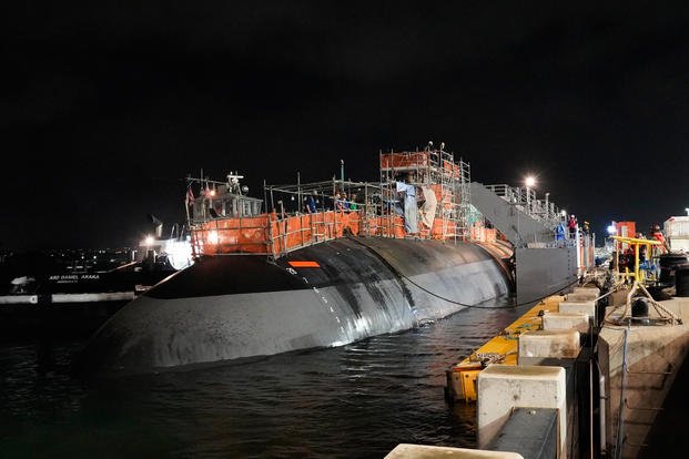 Pearl Harbor Naval Shipyard & Intermediate Maintenance Facility successfully undocked USS Charlotte