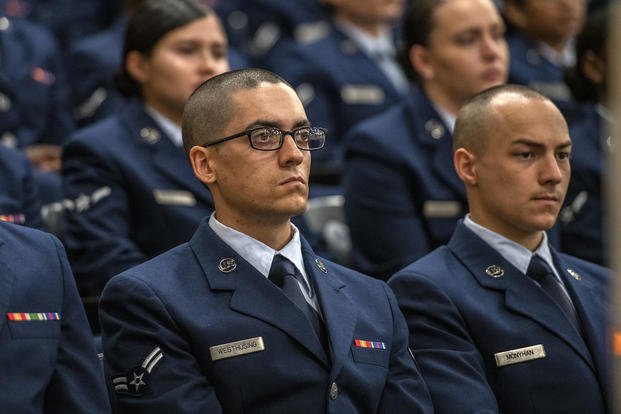 Joint Base San Antonio-Lackland basic training graduation