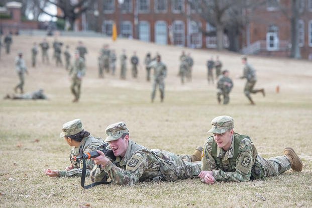Army ROTC cadets train at Clemson